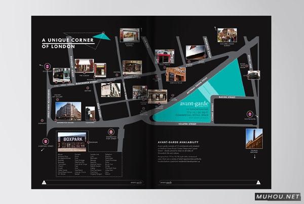 时尚画册中的三角形排版案例Shoreditch [11P]