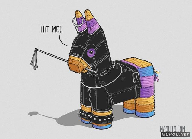 【大师作品】儿童与神经病附体的插画师-Nacho Diaz Arjona[72P] B