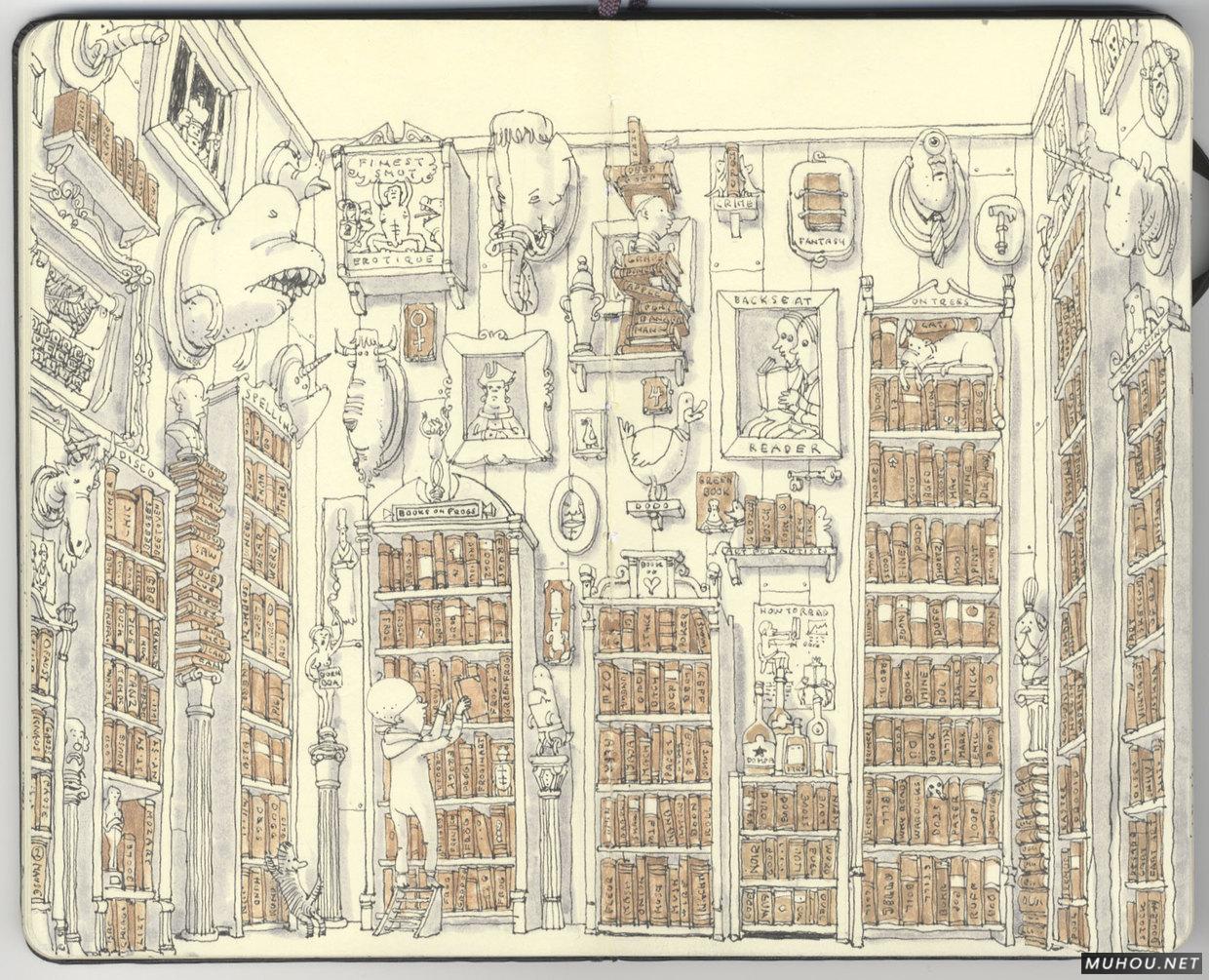 【大师作品】1389P狂人Mattias Adolfsson漫画作品-人物/动物/场景/科幻欣赏-1/35