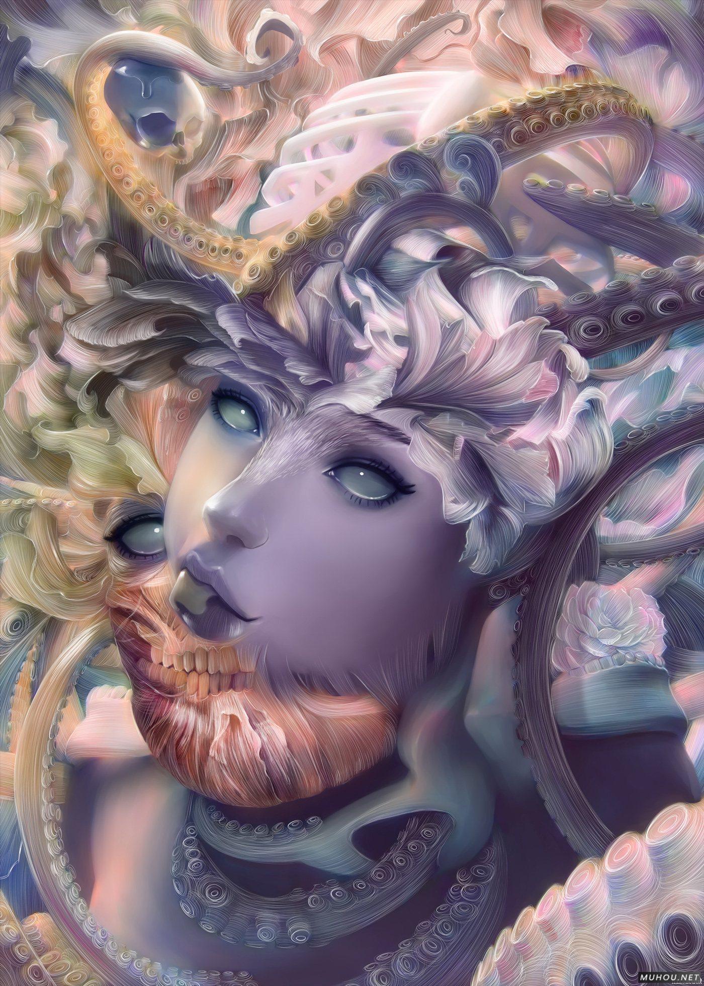 【大师作品】ELOLA唯美女神插画-Alfonso Elola [27P] A