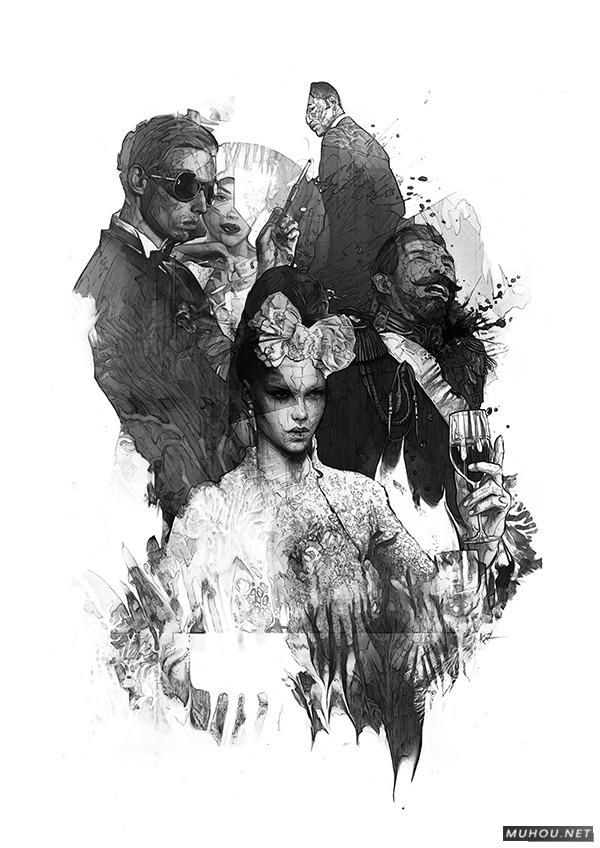 【大师作品】疯狂的StudioKxx绘画作品 [53P] 1/3