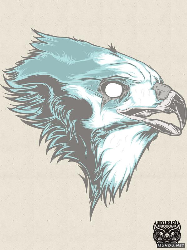 【大师作品】247P超级插画狂人Joshua M. Smith骷髅/动物风格T恤/饰品作品[一]