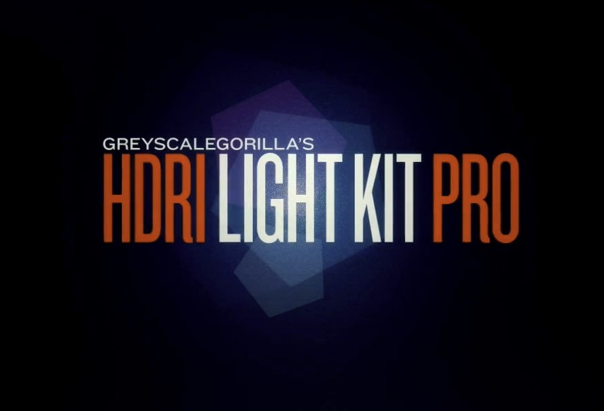 [翻译视频教程]C4D教程：灰猩猩GSG HDRI Light Kit Pro在线视频教程（14集）