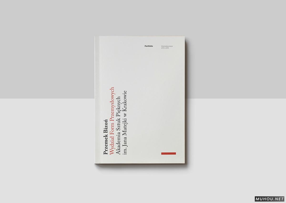 PRZEMEK简洁白色系书籍封面设计集 [21P]