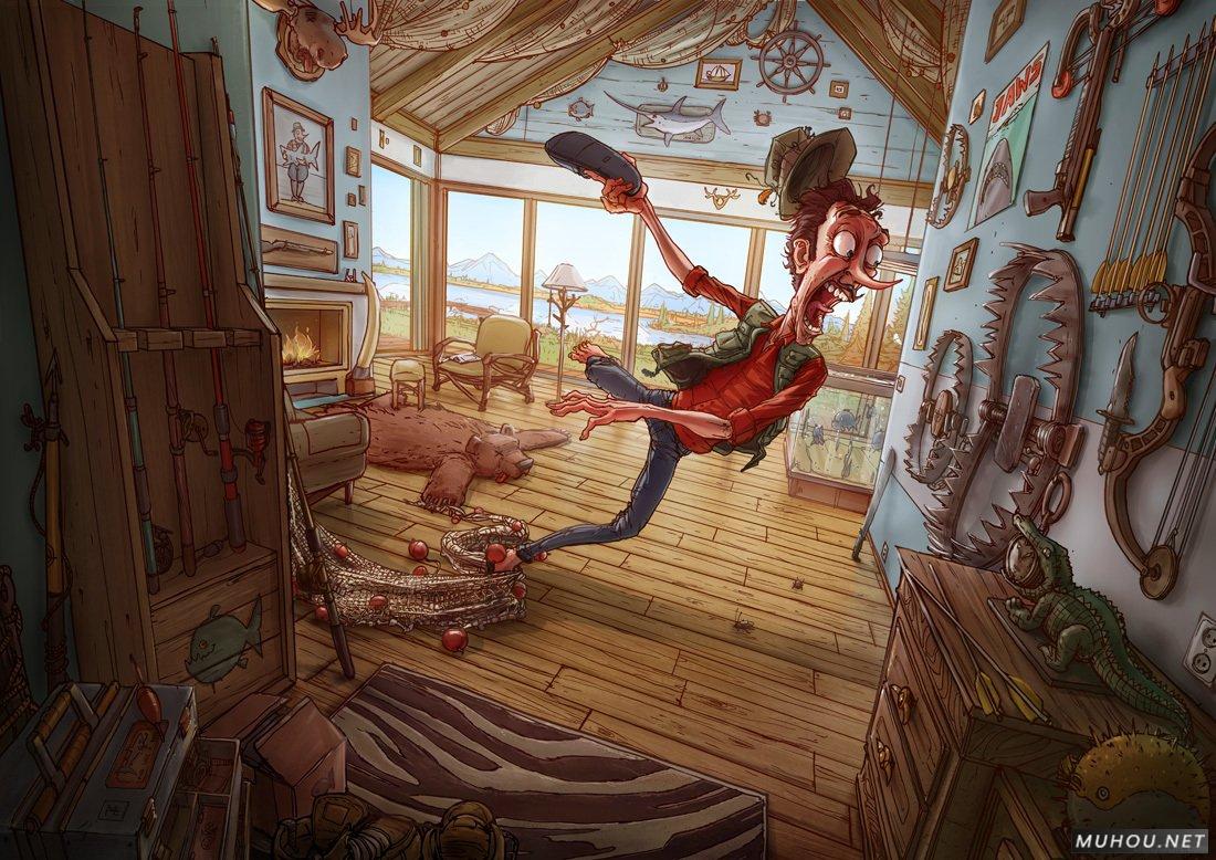 【大师作品】波兰插画家Dziekan细腻与寓意绘画作品 [18P]