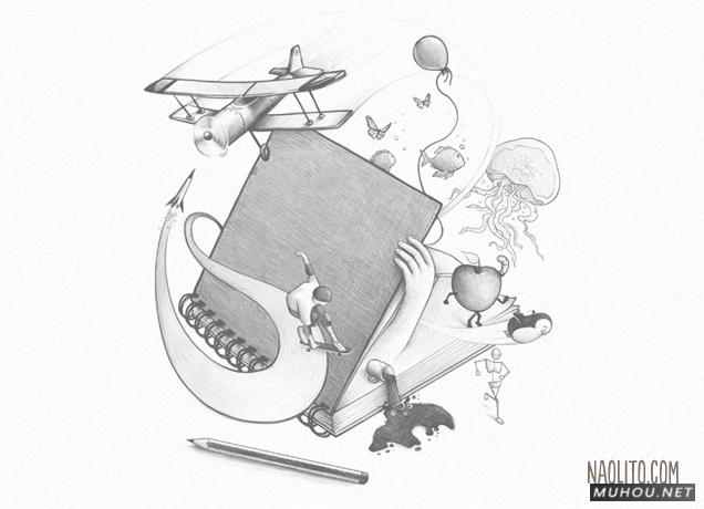 【大师作品】儿童与神经病附体的插画师-Nacho Diaz Arjona[72P] B