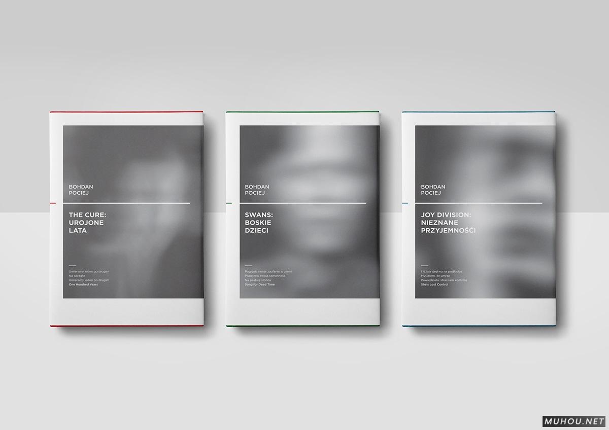 PRZEMEK简洁白色系书籍封面设计集 [21P]