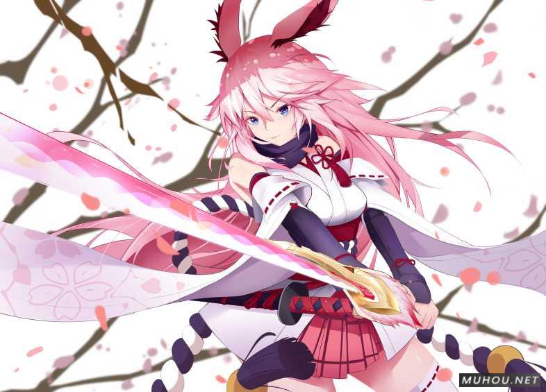 【美术插画】acg绘画：崩坏3，八重樱，符华插图4