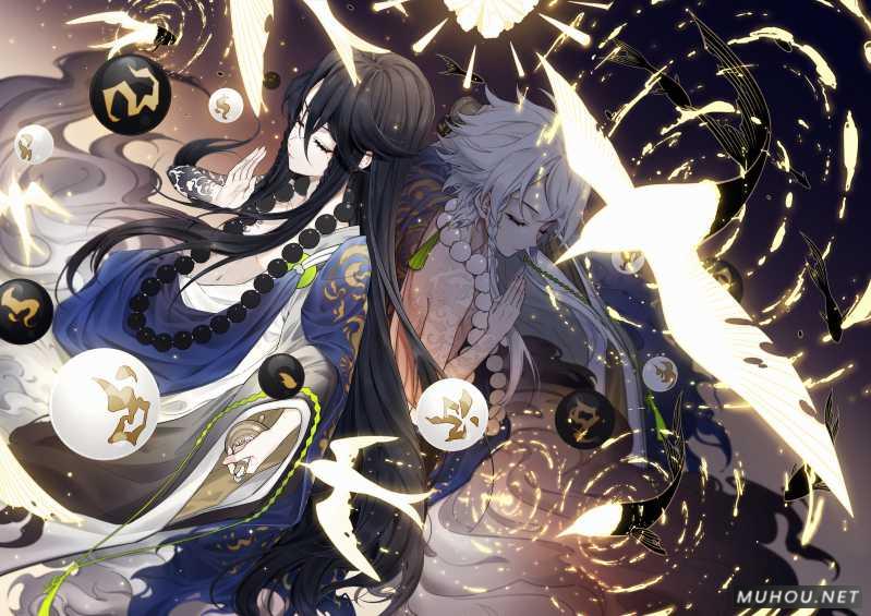 【美术插画】acg绘画：阴阳师合集插图5