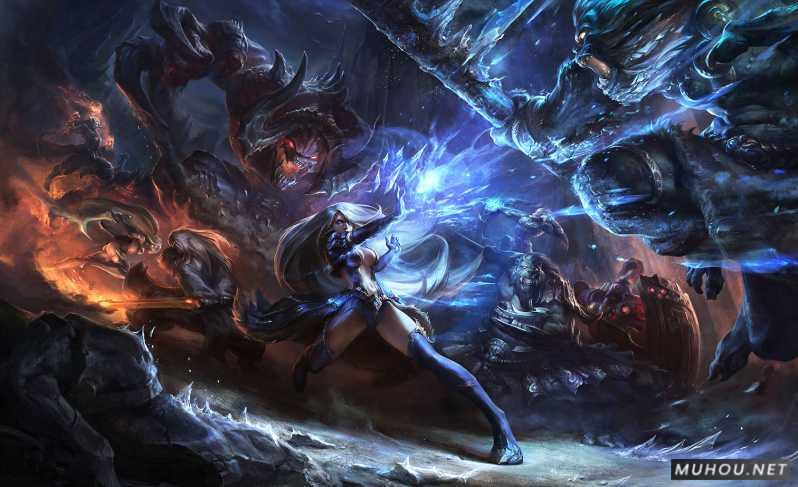 【美术插画】电子游戏绘画插图