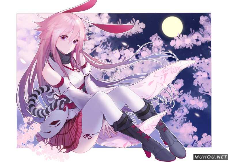 【美术插画】acg绘画：崩坏3，八重樱，符华插图1