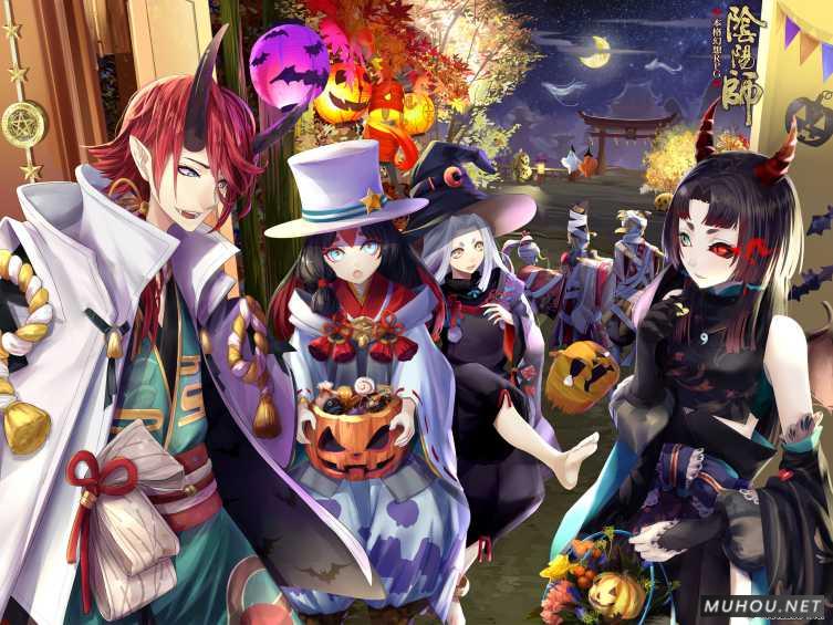 【美术插画】acg绘画：阴阳师合集插图1