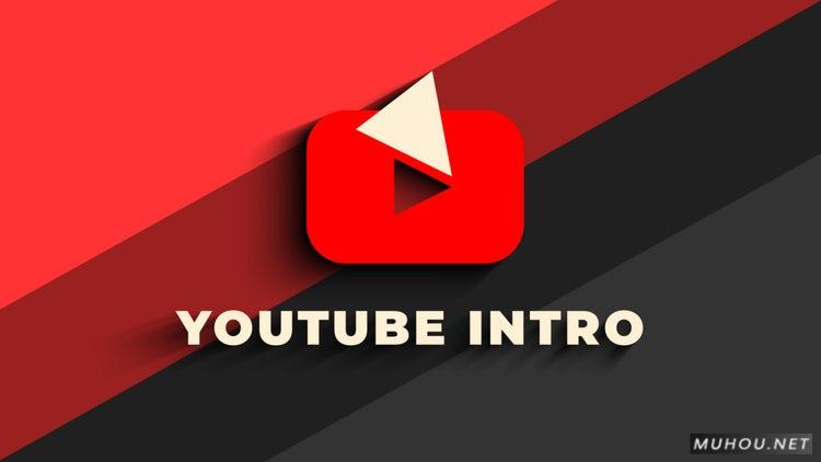 AE模板|视频logo标志变形片头视频模板#Youtube Morphing Intro