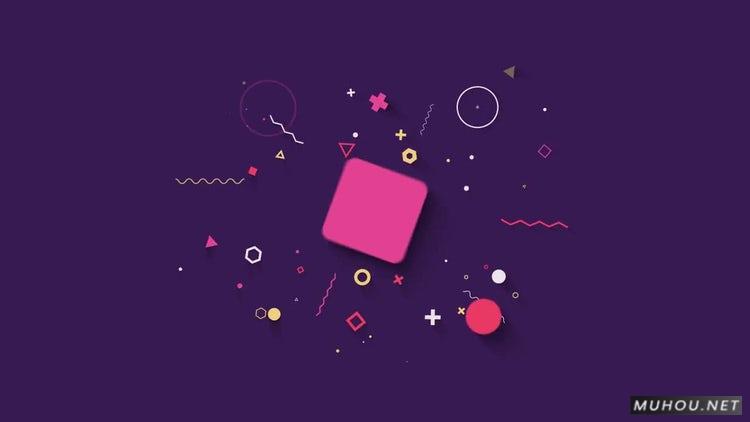 AE模板|彩色LOGO标志显示logo动态图标素材#Colorful Logo Reveals