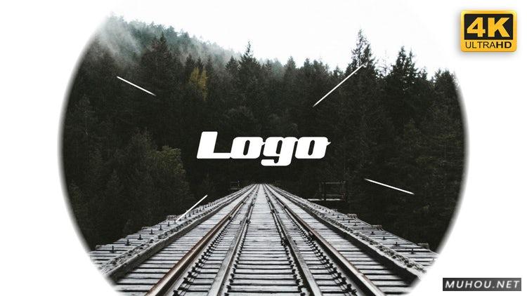 AE模板|快速扁平圆形LOGO标志logo视频模板#Quick Flat Circle Logo