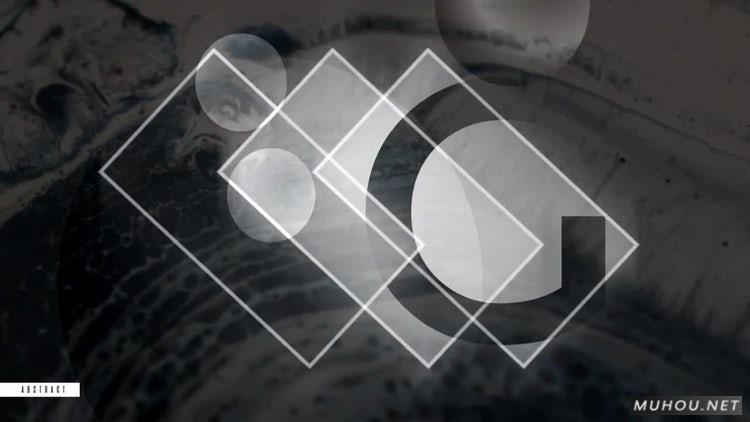 黑色电影LOGO标志风格片头AE视频模板