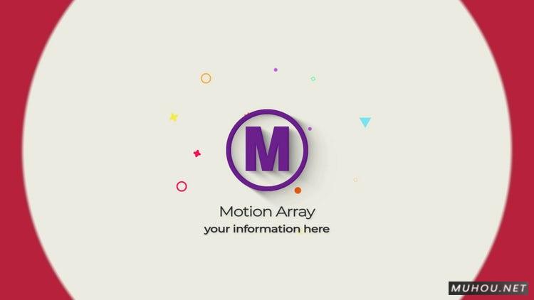 现代造型标志Modern Shape Logo视频AE模板
