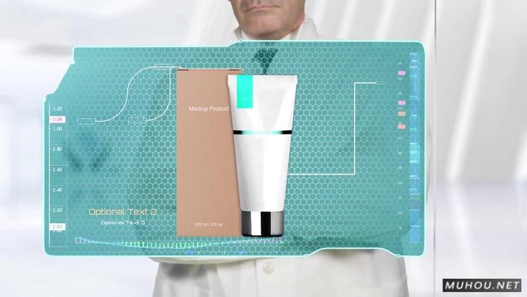 AE模板|医生介绍药品化妆品包装宣传视频模板#Doctor Presents Pharmaceutical ProductX插图