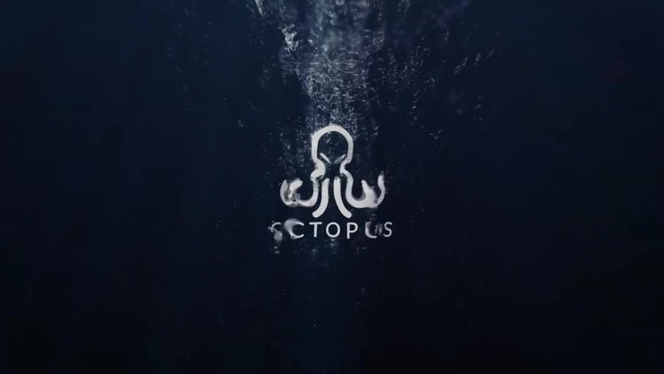 AE模板|水下气泡海底logo标志视频模板#Underwater Logo Reveal插图