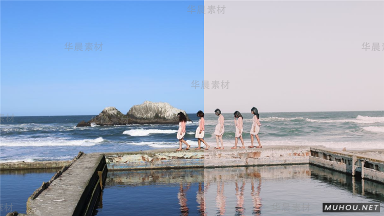 Luts调色预设：12条冷色调人像视频调色（LR-PR-AE-PS-FCPX-达芬奇）