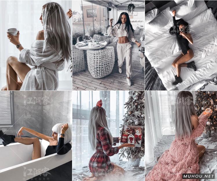 Luts调色预设：INS高级灰预设15组视频调色滤镜（LR-PR-AE-PS-FCPX-达芬奇）