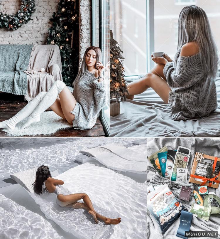 Luts调色预设：INS高级灰预设15组视频调色滤镜（LR-PR-AE-PS-FCPX-达芬奇）