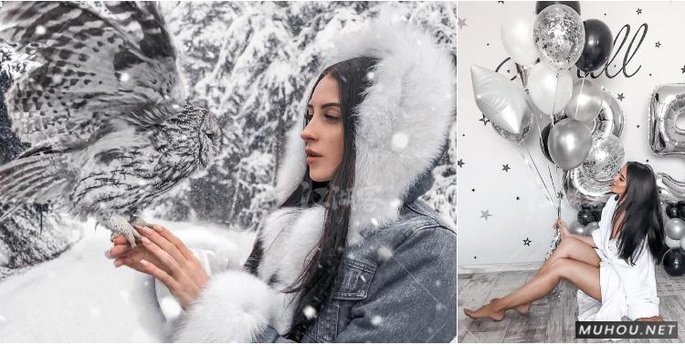 Luts调色预设：INS高级灰预设15组视频调色滤镜（LR-PR-AE-PS-FCPX-达芬奇）