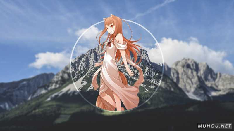 【美术插画】acg绘画：狼与香辛料插图