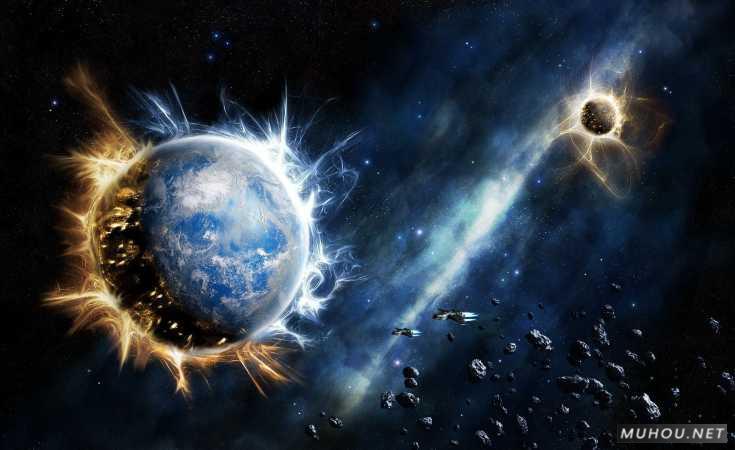 【美术插画】太空，星球，想象插图