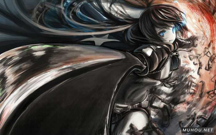 【美术插画】acg绘画：黑岩射手插图3