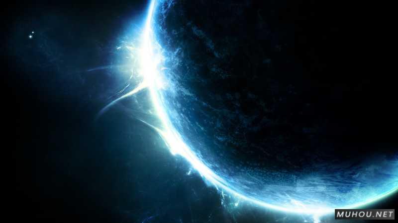 宇宙，地球末日，数字艺术插图3