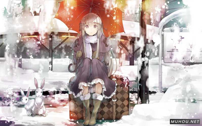 【美术插画】acg绘画：缘之空插图4