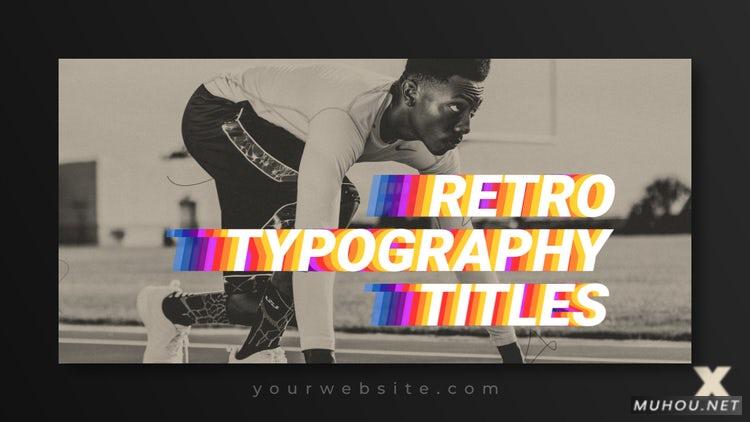 12组活力独特的版式#Unique TypographyAE视频模板插图