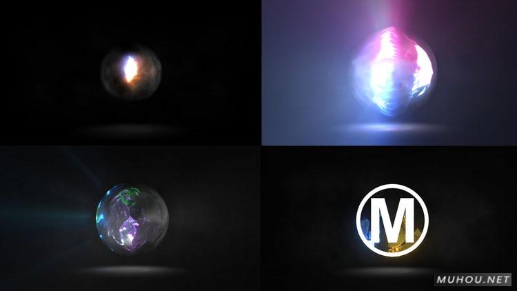 超酷logo能量球标志揭示#Energy Ball Logo RevealAE视频模板