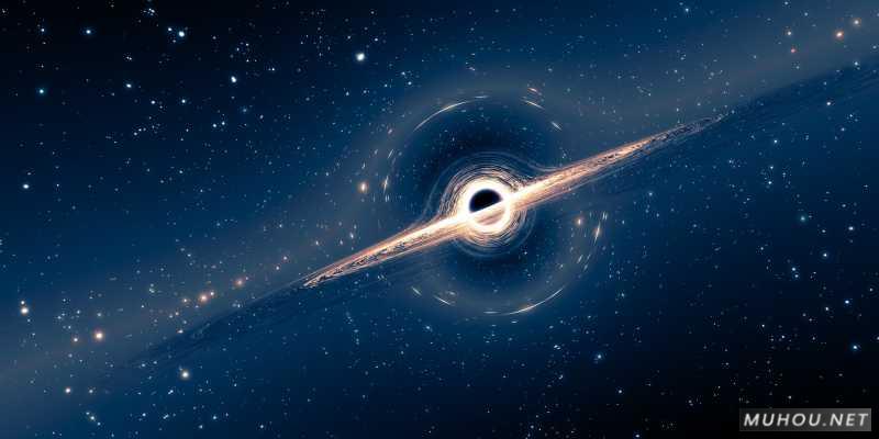宇宙，黑洞插图