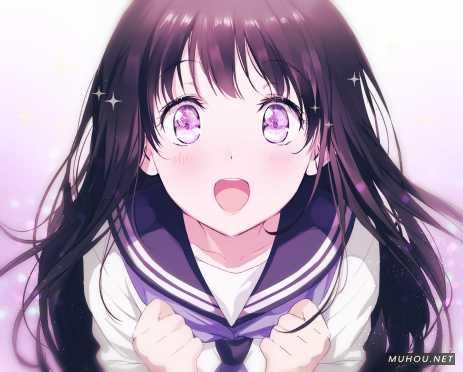 【美术插画】acg绘画：冰菓插图