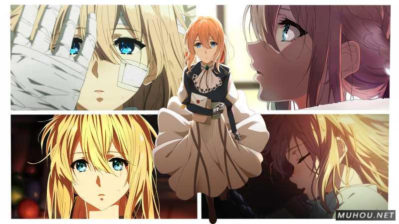 【美术插画】acg绘画：紫罗兰永恒花园插图