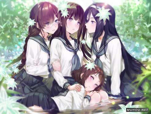 【美术插画】acg绘画：冰菓插图3