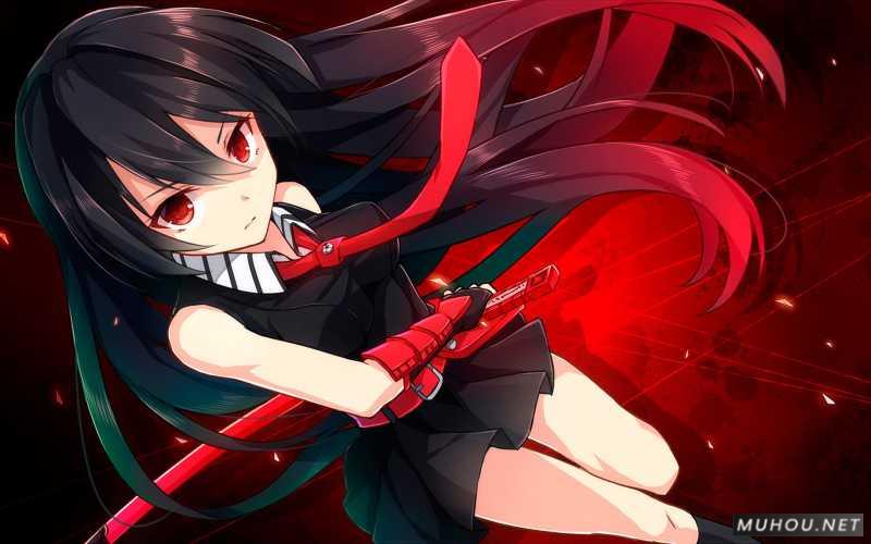 【美术插画】acg绘画：斩·赤红之瞳插图6