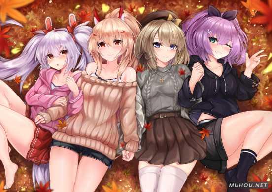 【美术插画】acg绘画：碧蓝航线，企业插图