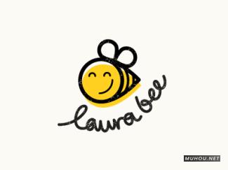 【标志设计】国外LOGO欣赏之动物系列---小蜜蜂[18P]