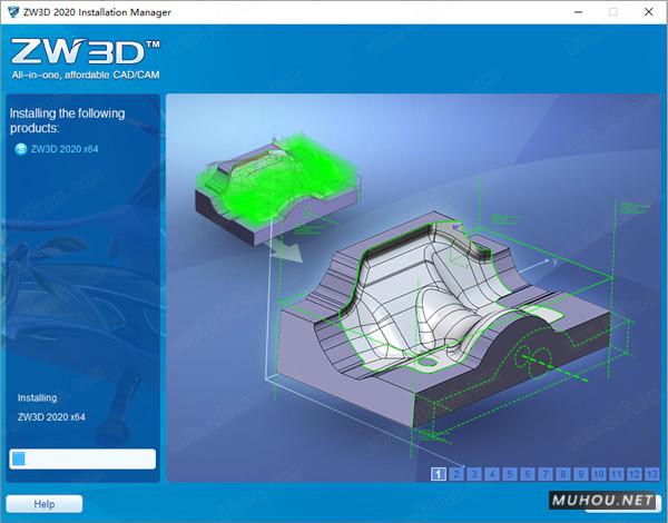 中望3d2020 - ZWCAD ZW3D 2020 v24.00破解版免费下载