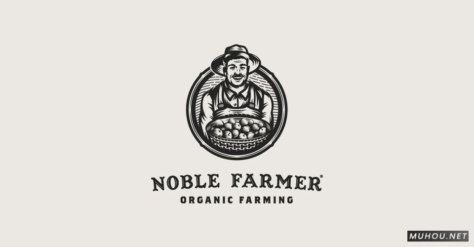 【标志设计】Milos Milovanovic`s欧式人物插画式LOGO设计 [14P]