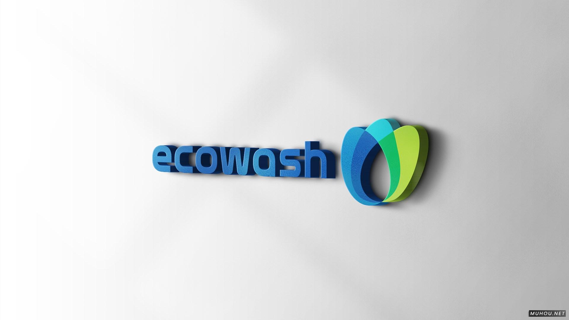 【标志设计】ECOWASH汽车行业LOGO设计 [20P]