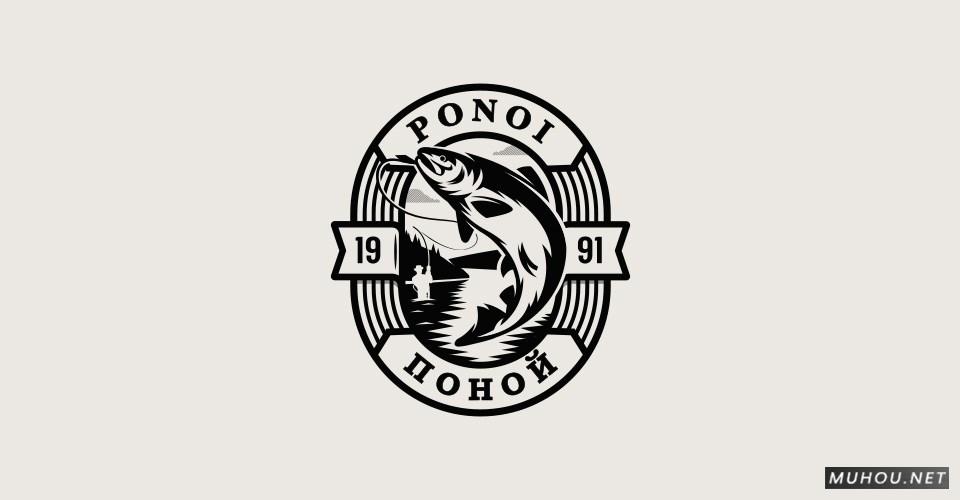 【标志设计】Milos Milovanovic`s欧式人物插画式LOGO设计 [14P]