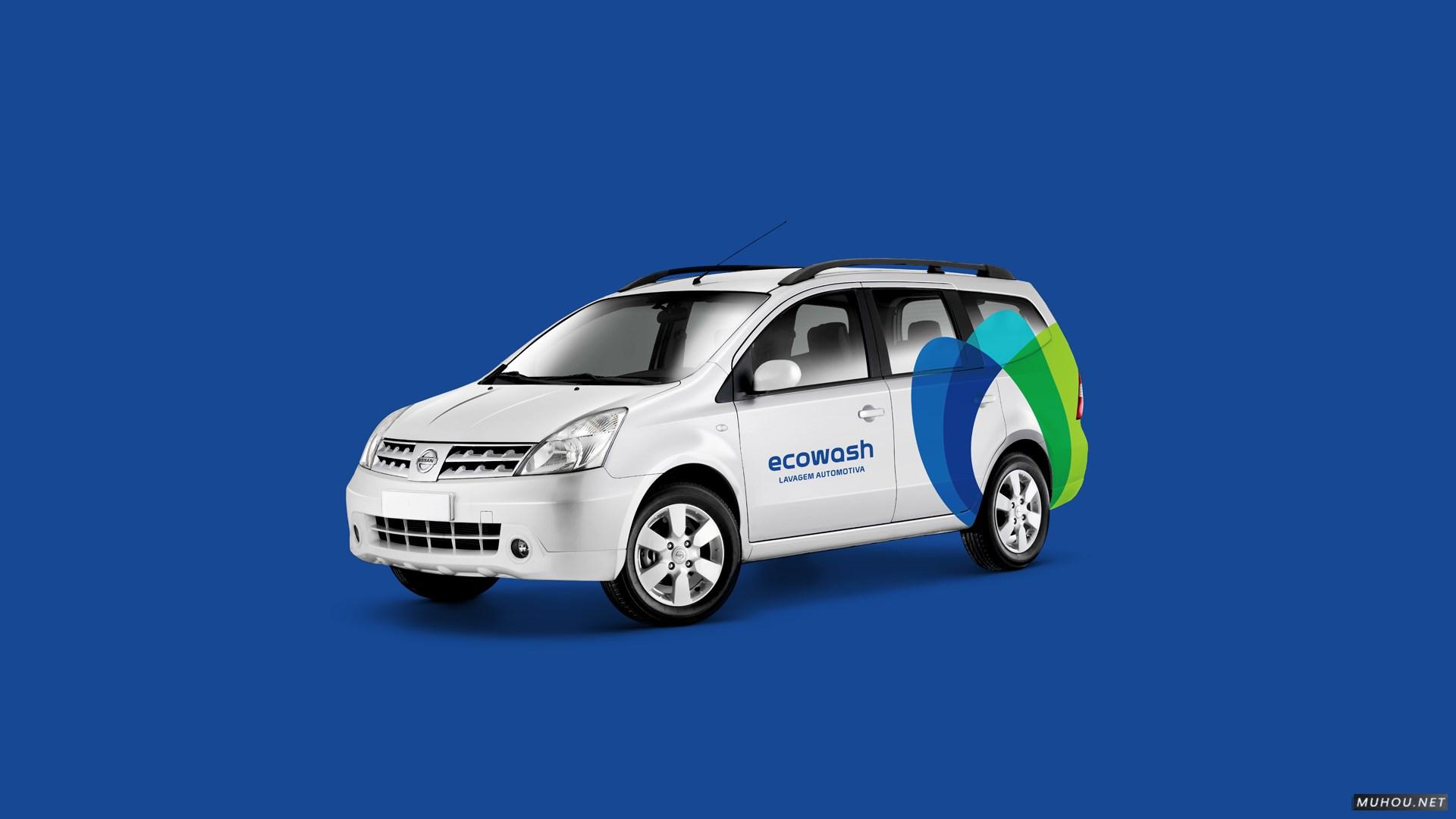 【标志设计】ECOWASH汽车行业LOGO设计 [20P]