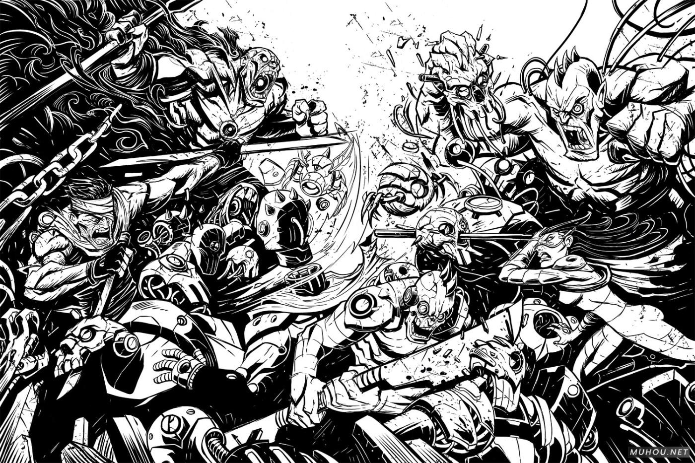 【标志设计】美国Dayne Henry Jr插画版动物头像LOGO设计 [41P]