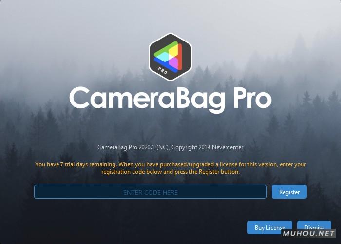 照片滤镜调色工具Nevercenter CameraBag Photo 2020.20软件破解版免费下载