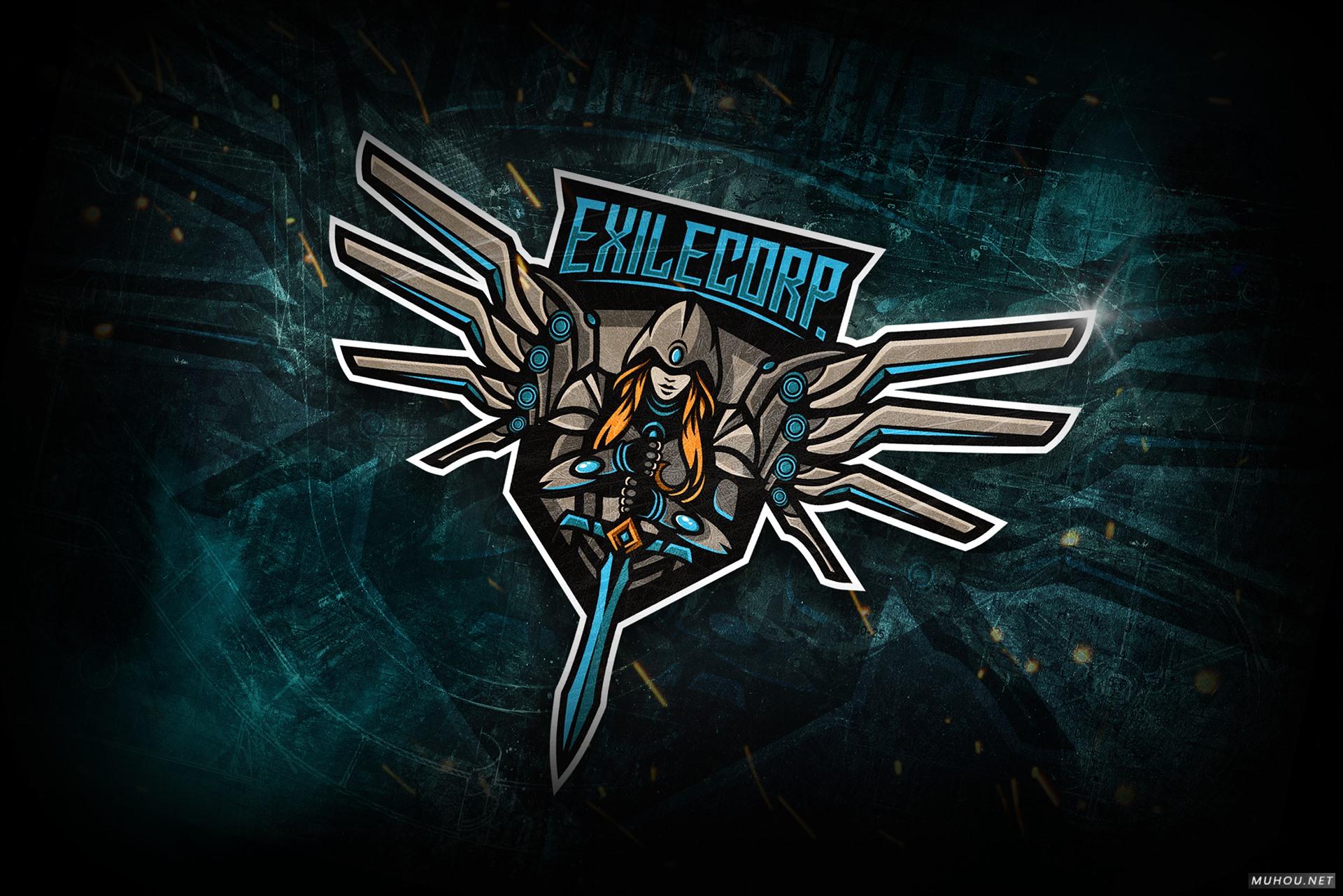 【标志设计】俄罗斯Dmitry Krino超酷电竞LOGO设计作品 [21P]