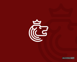 【标志设计】36个威武狮子logo-动物标志设计